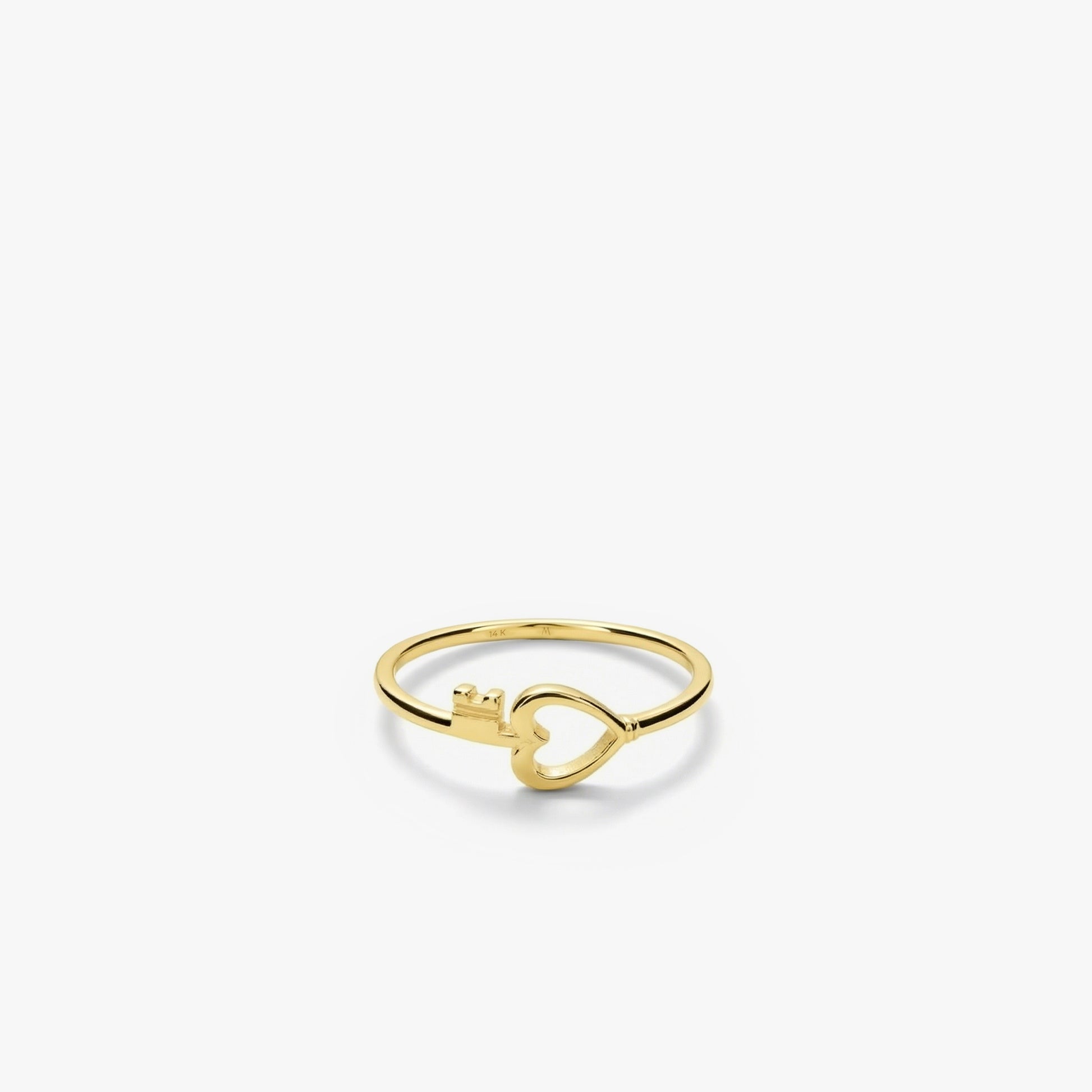 Key to My Heart Ring | 14K Solid Gold