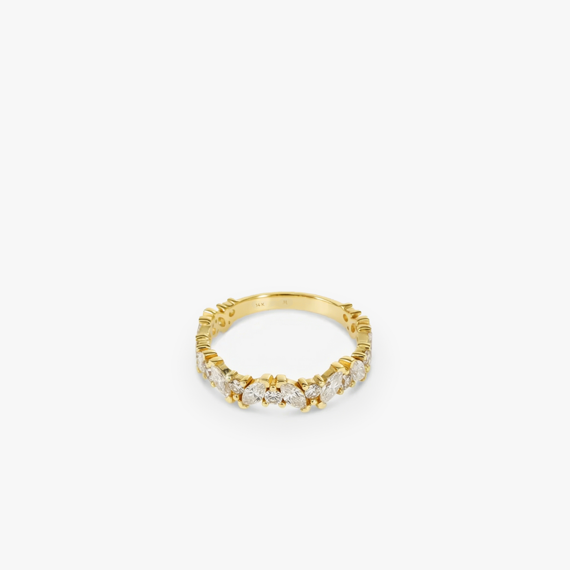 Leaf Ring | 14K Solid Gold