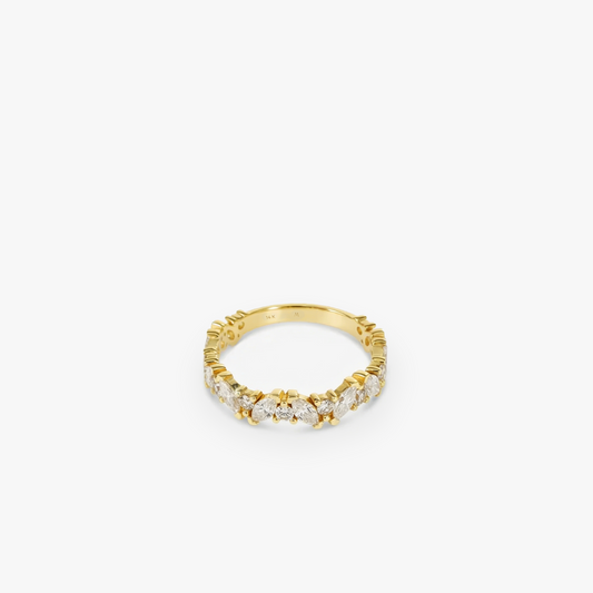 Leaf Ring | 14K Solid Gold