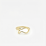 Lucky Fish Ring | 14K Solid Gold