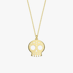 Mexican Skull Necklace