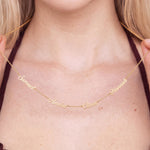 Multiple Name Necklace