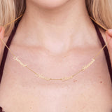 Multiple Name Necklace