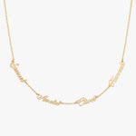 Multiple Name Necklace