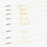 Name Necklace | 14K Solid Gold