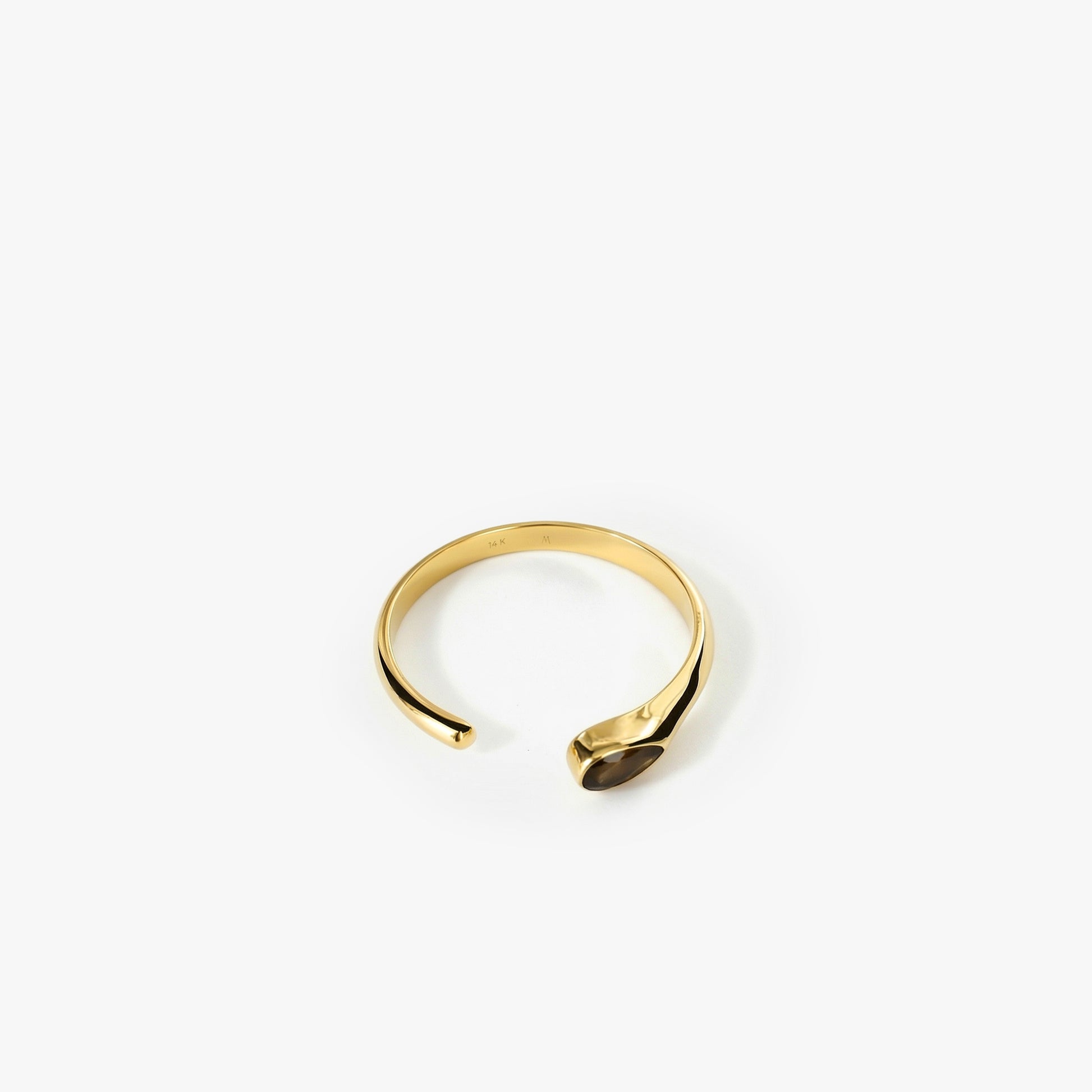 Open Band Ring | 14K Solid Gold