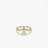 Sea Turtle Ring | 14K Solid Gold
