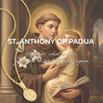 St. Anthony of Padua Catholic Medal Necklace