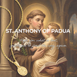 St. Anthony of Padua Catholic Medal Necklace