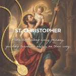 St. Christopher Catholic Medal Necklace