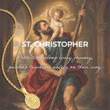 St. Christopher Catholic Medal Necklace