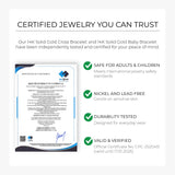 Personalized Baby Bracelet with Name | 14K Solid Gold