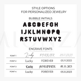 Cat Memorial Necklace | 14K Solid Gold