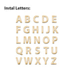 14K Solid Gold Letter and Heart Necklace, Initial Necklace, Custom Necklace, Heart Necklace, Alphabet Necklace, Valentines Day Gift for Her