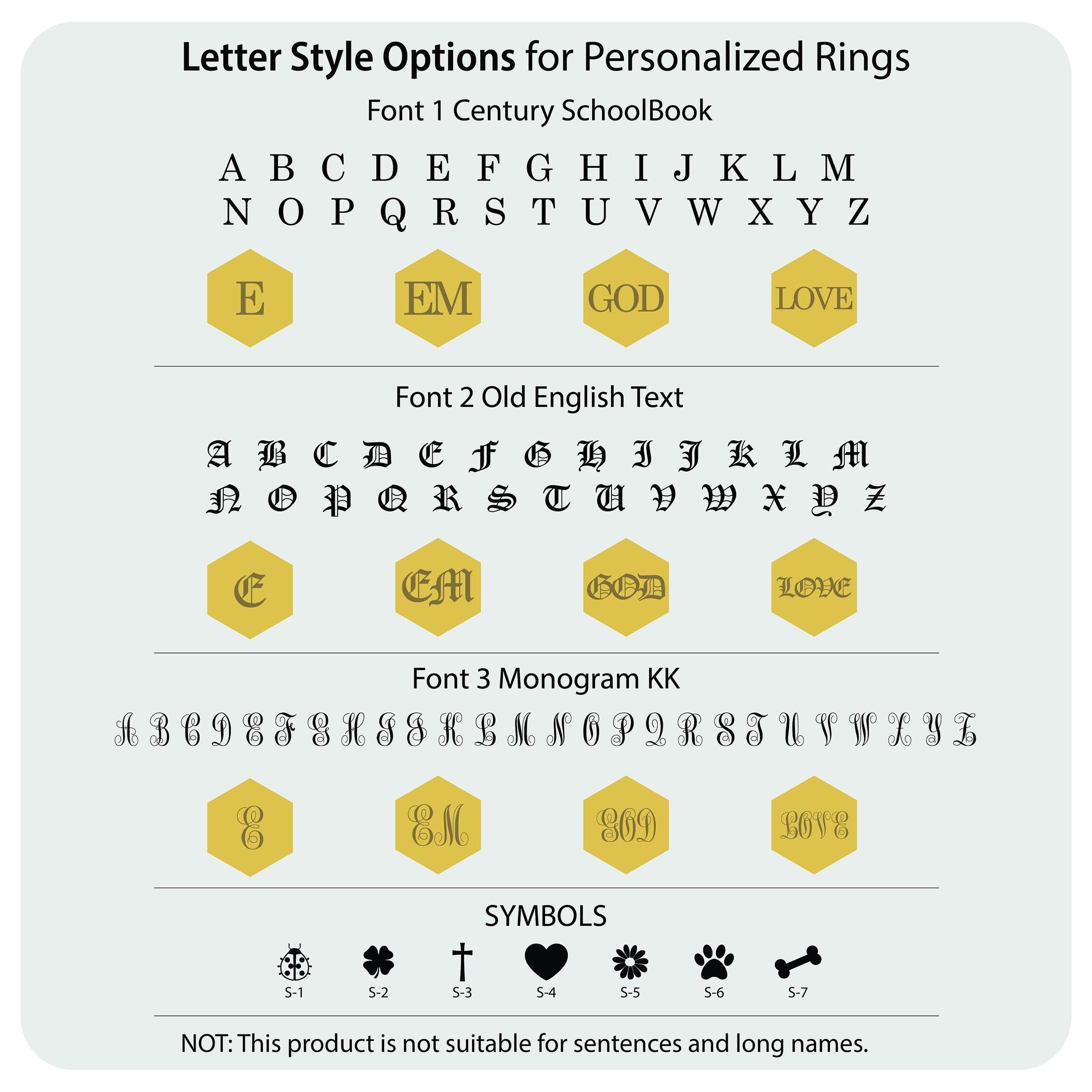 14K Solid Gold Personalized Ring, Initial Ring, Signet Ring, Name Ring, Custom Ring for Women, Letter Ring, Best Friend Gift