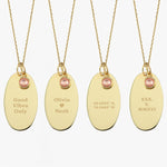 14K Solid Gold Custom Engraved Necklace, Disc Necklace, Birthstone Necklace, Roman Numeral / Coordinate/ Date Necklace, Personalized Gift