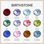 14K Solid Gold Custom Engraved Necklace, Disc Necklace, Birthstone Necklace, Roman Numeral / Coordinate/ Date Necklace, Personalized Gift