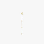 14K Solid Gold Chain Extender, Necklace Extender, Bracelet Extender, Solid Gold Extension Chain