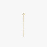 14K Solid Gold Chain Extender, Necklace Extender, Bracelet Extender, Solid Gold Extension Chain