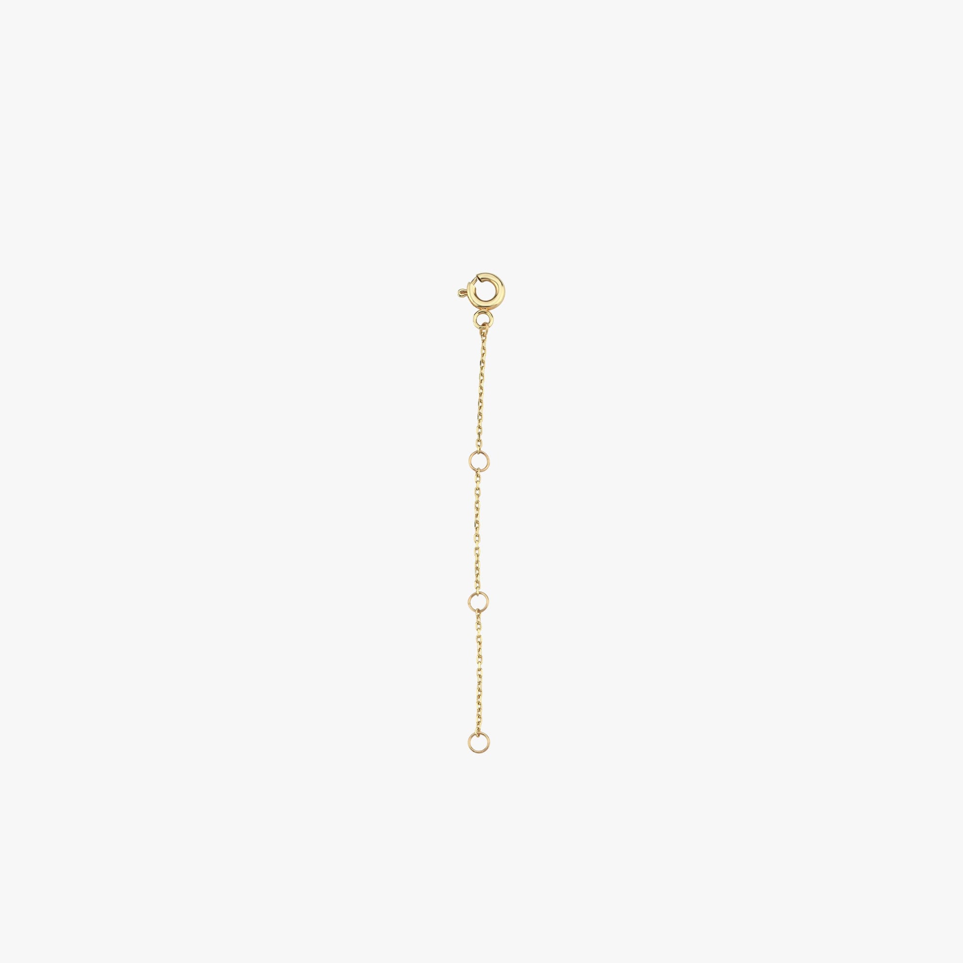 14K Solid Gold Chain Extender, Necklace Extender, Bracelet Extender, Solid Gold Extension Chain