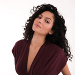 18K Gold Vermeil Cross Necklace