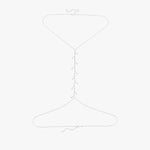 925 Sterling Silver Body Chain: Belly Chain, Gift for Women