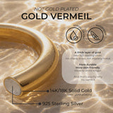 18K Gold Vermeil Swan Necklace, Bird Swan Pendant, Anniversary Gift