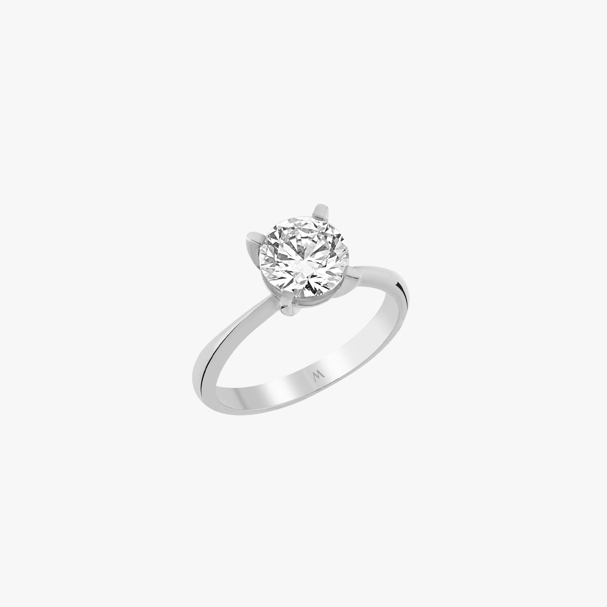 1.52 CT Yellow Lab Grown Diamond Solitaire Ring, Round Cut Engagement Ring, 925 Silver 8K 14K Gold Ring, Gift for Her