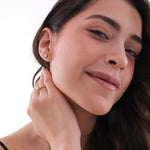 1.35 CT Lab Grown Diamond Stud Earrings, Four Prong Basket Setting Earrings, Gift for Wife