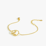 18K Gold Vermeil Elephant Bracelet, Good Luck Bracelet, Birthday Gift