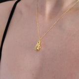 18K Gold Vermeil Boxing Glove Necklace, Sports Jewelry Gift