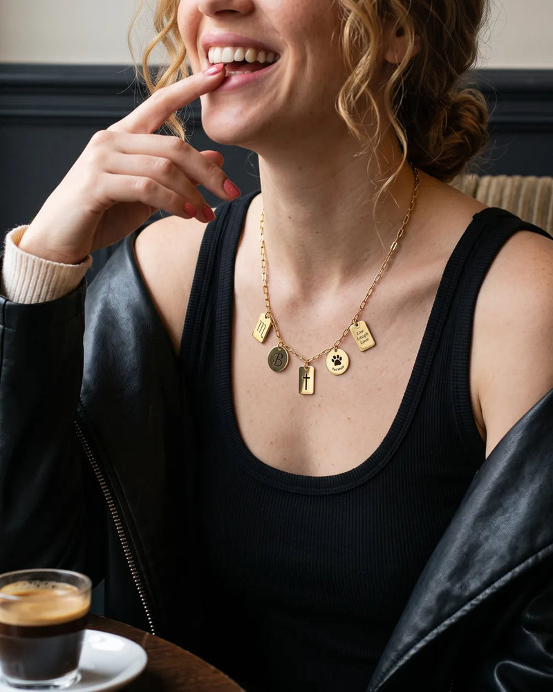 Sunday, slow, Build Your Own Charm Necklace