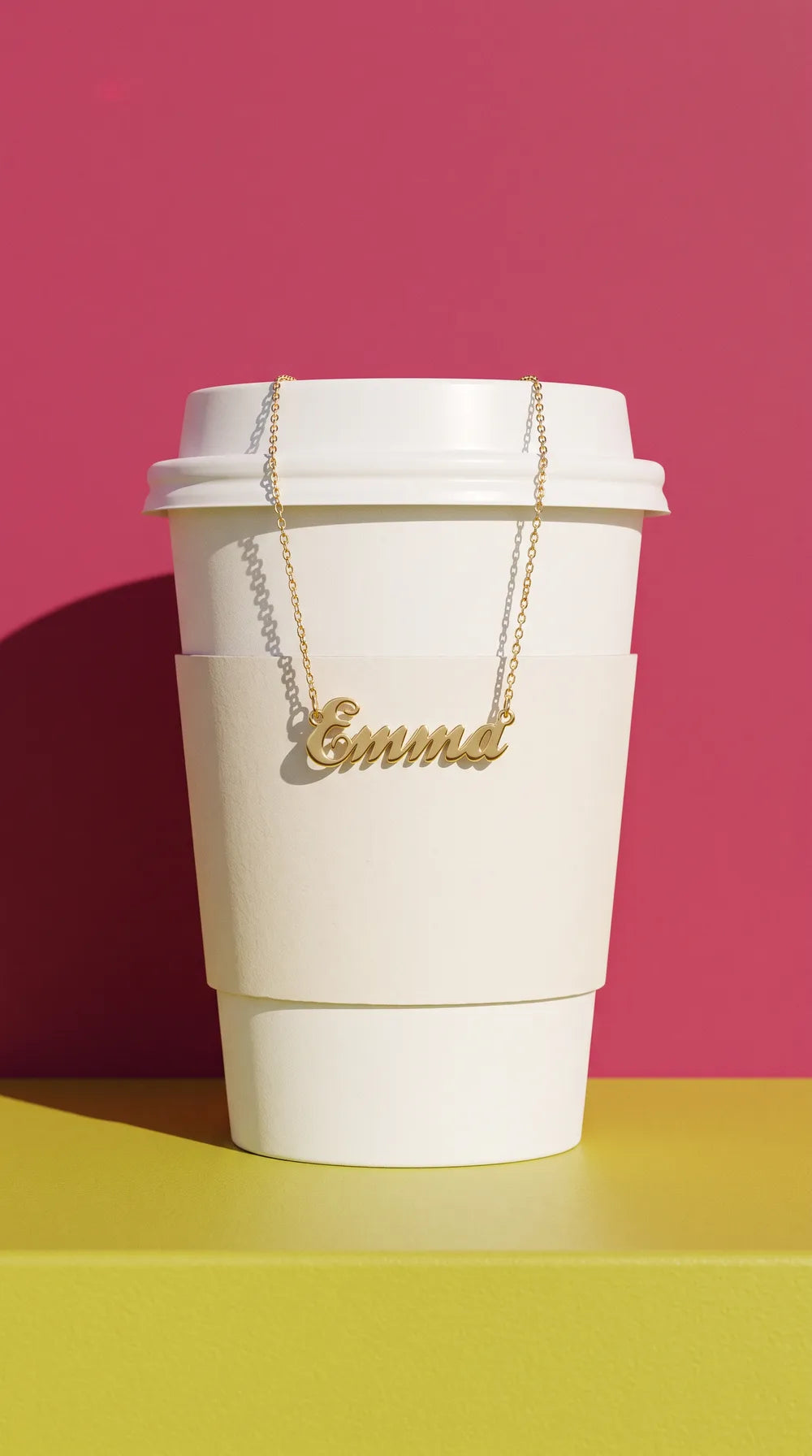 Coffee order: Emma. Spelled right.