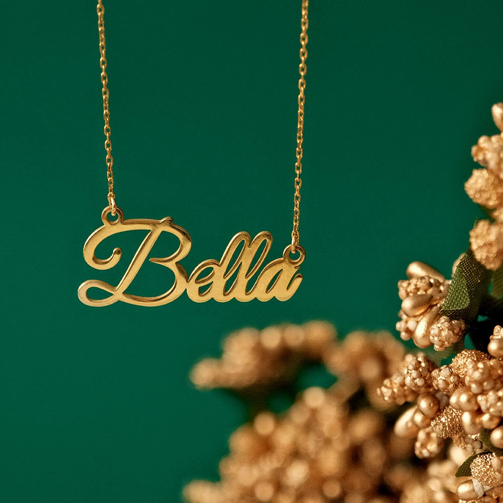 Gold Personalized Necklaces