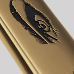 Eye & Coordinates Necklace video: eye engraving on the front, coordinates on the back