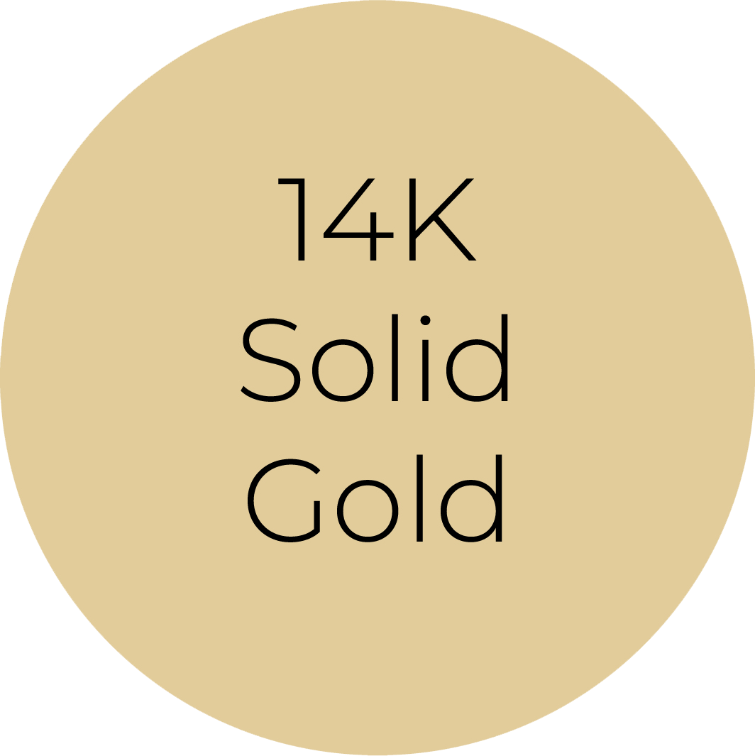 14K Solid Gold