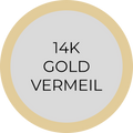 14K Gold Vermeil