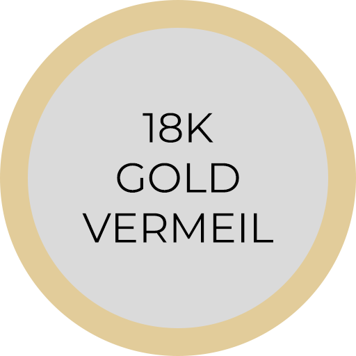 18K Gold Vermeil
